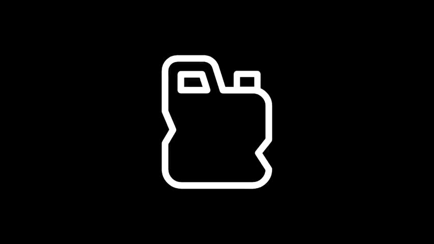 A minimalist line art illustration of an old-fashioned camera, rendered in white against a stark black backdrop