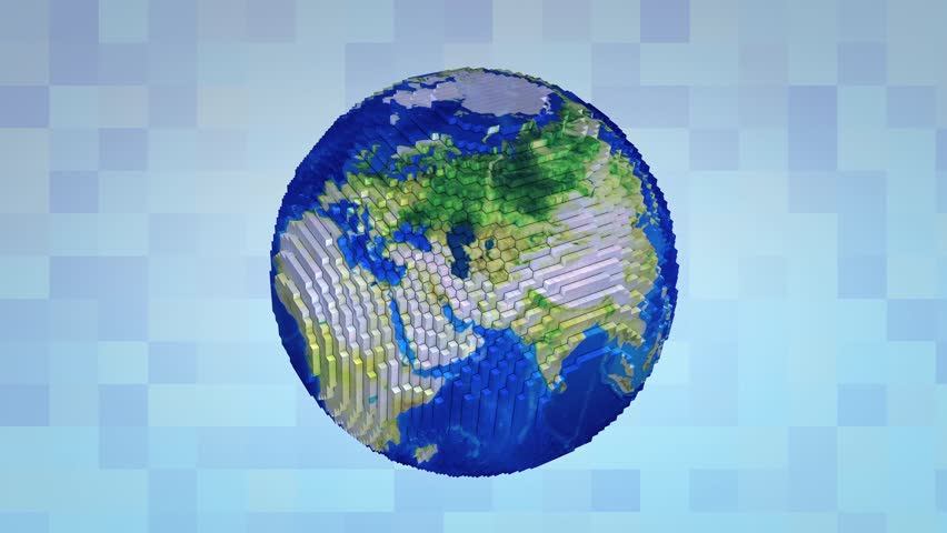 Voxelize earth.