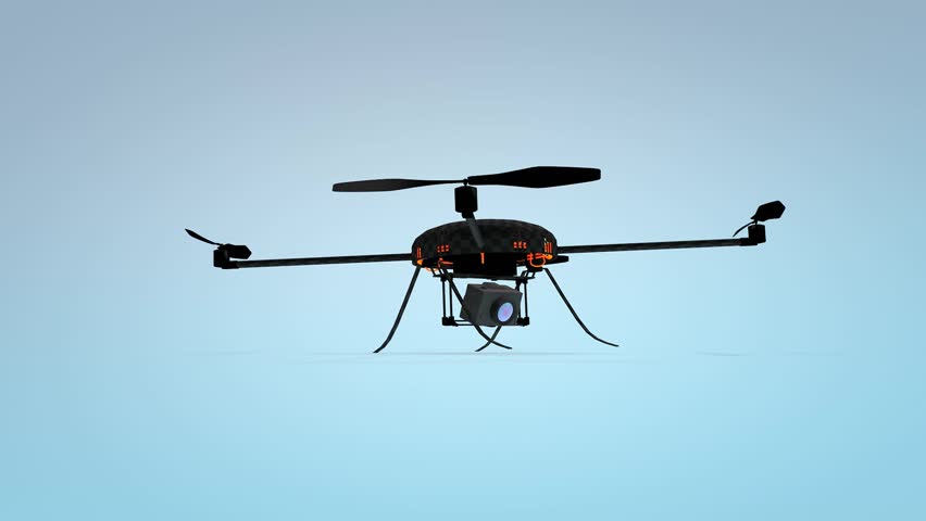 Quadcopter. Micro drone.