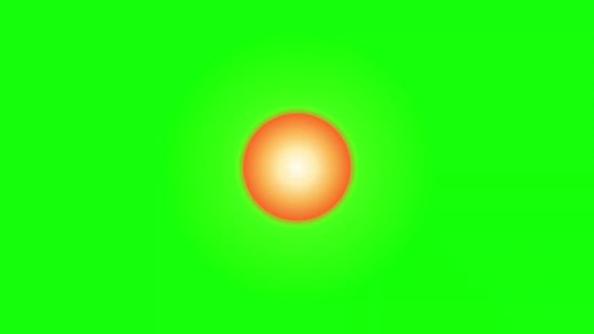 A celestial solar eclipse occurs over snowy mountain peaks with green aurora borealis waves and starry skies in a stylized animation.