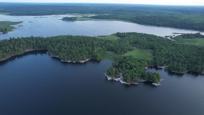 Voyageurs National Park in Minnesota thousand island
