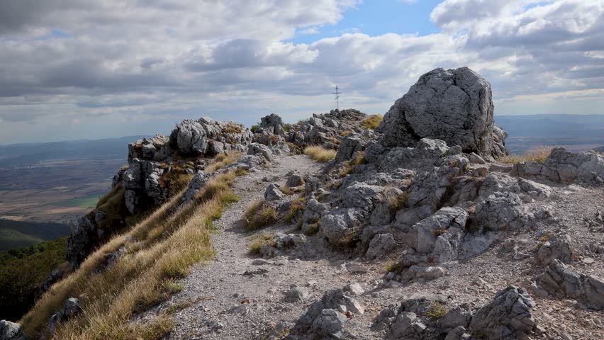 Eagles Nest rocks on a Shipka Pass in Balkan Mountains, Bulgaria