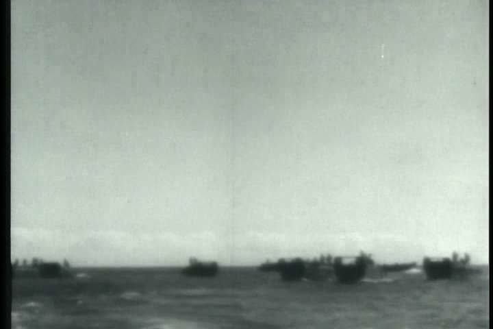 1940s - A 1940s film detailing the war in the pacific during World War 2