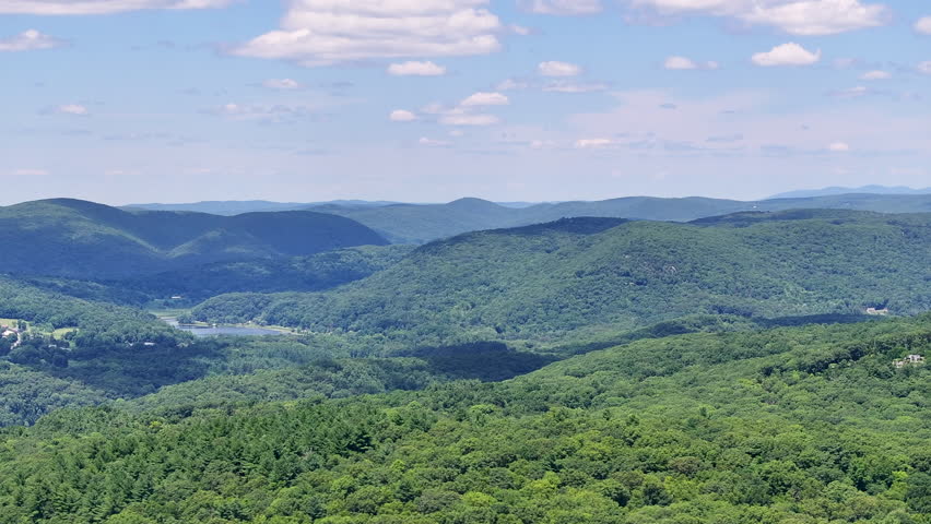 Aerial View of New Milford Connecticut