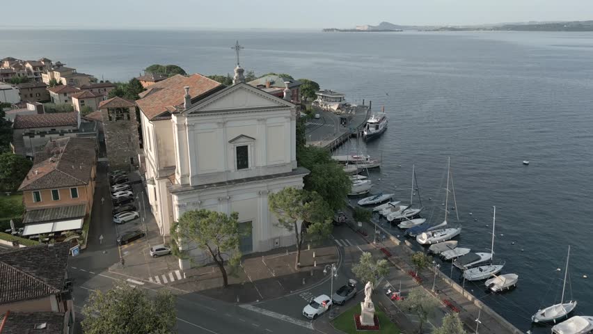 Aerial view of the Church of Sant