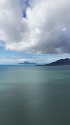 Tropical Queensland in Australia Drone Footage of beaches and oceans
