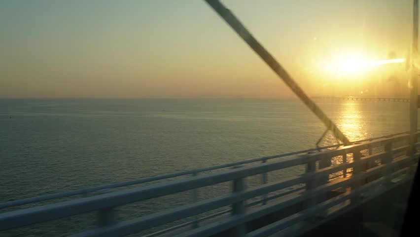 Title: Sunrise over the sea