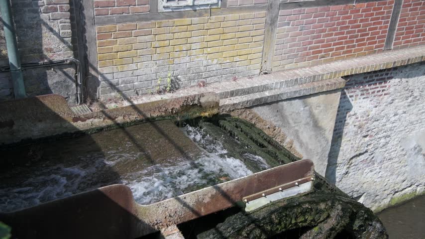 Historic Water Stream at Old Mill