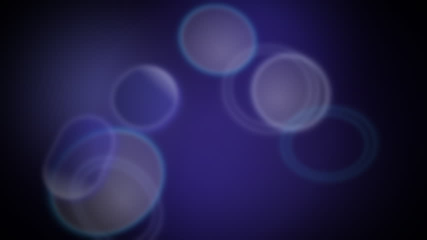 Frosted iridescent glass shapes 3D seamless loop background