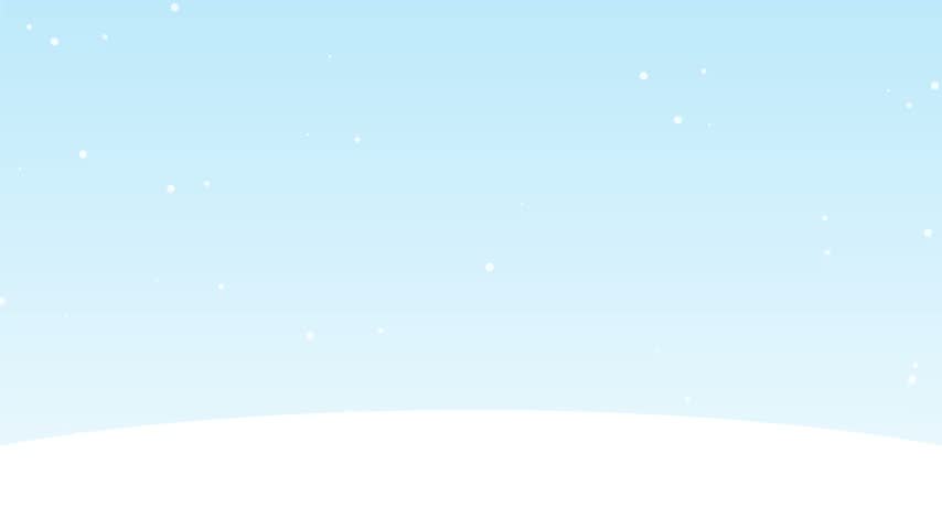 Snowman standing in a winter landscape with gentle snowfall featuring a classic top hat a red scarf and a carrot nose against a soft blue sky