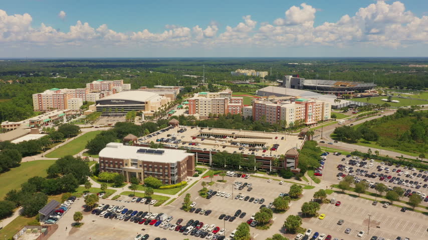 Aerial shot of UCF
