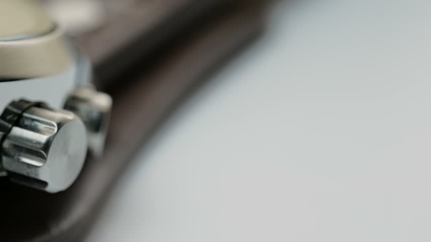 Extreme close-up of a luxury men