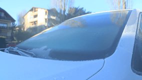 Car in winter. Find similar clips in our portfolio.