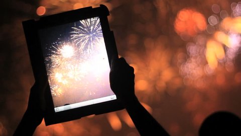 Firework, public, smartphones & tablets.