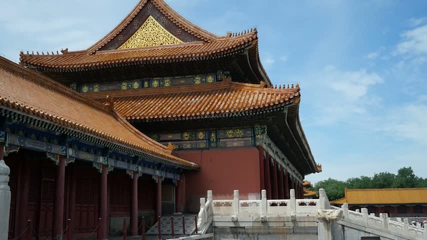 Forbidden City Imperial Palace in Beijing, China