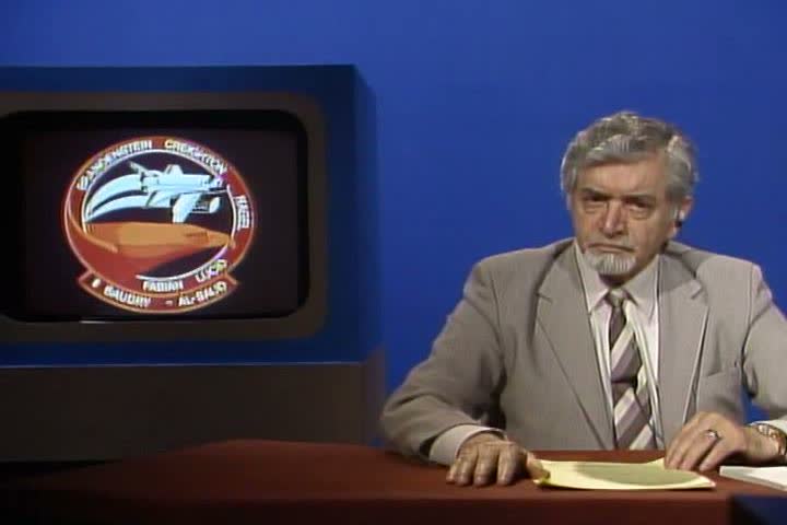 1980s - A news broadcast in Arabic from the 1980s.