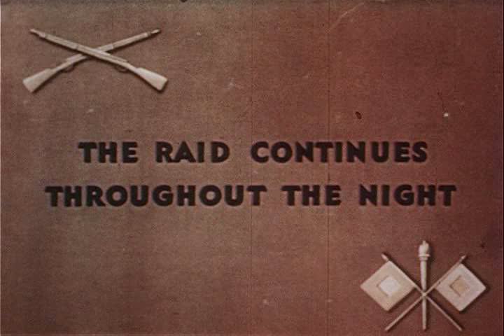 1940s - Nazi German attack in North Africa during World War 2 and enemy planes are shot down.