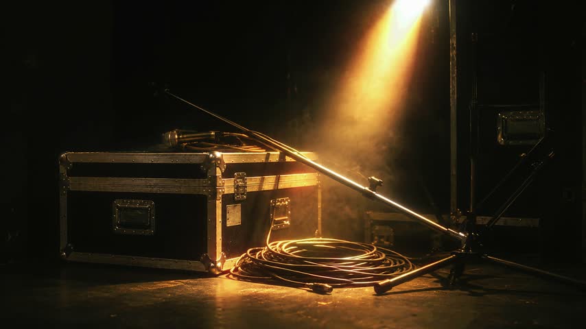 Traditional Blacksmith Workshop with Glowing Metal and Hammering Tools, Warm Industrial Light in Dark Forge, Artisan Metalworking and Craftsmanship Concept
