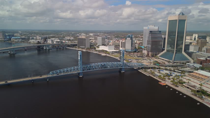 Drone flight over Jacksonville