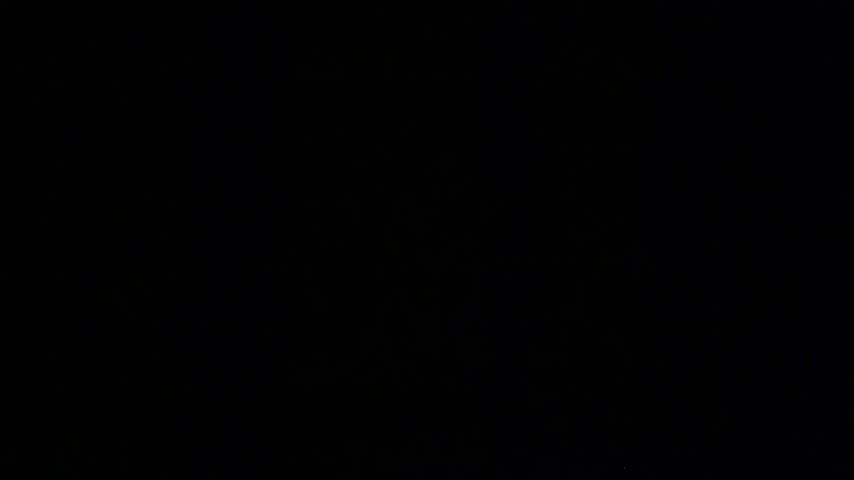 A video of the night sky very dark and black with tiny stars