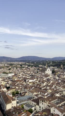 Panoramic Skyline of Florence with Historic City Center