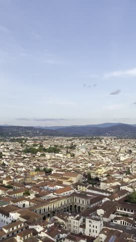 Panoramic Skyline of Florence with Historic City Center