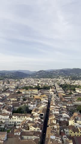 Panoramic Skyline of Florence with Historic City Center