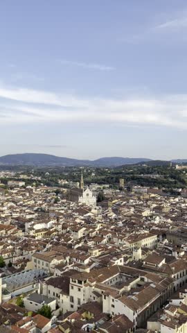 Panoramic Skyline of Florence with Historic City Center