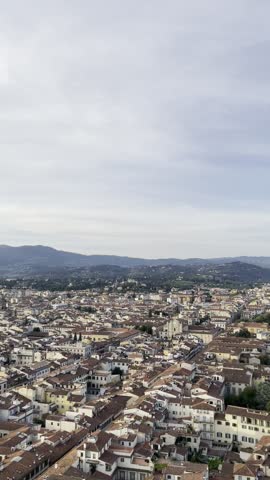 Panoramic Skyline of Florence with Historic City Center