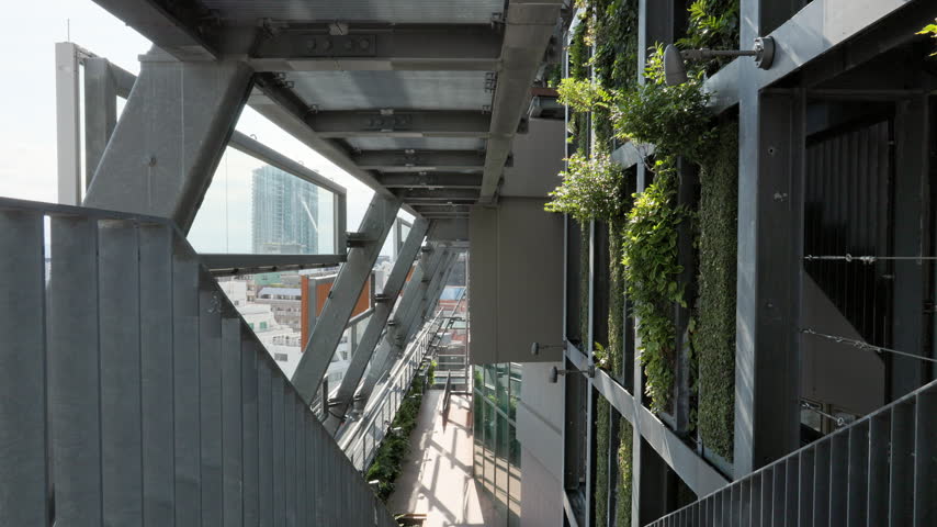 Tokyo Scene  :  Exposed Urban Structures with Accents of Green as a Reflection of a Modern Perspective on Environmental Coexistence  |  Ikebukuro, Tokyo, Japan
