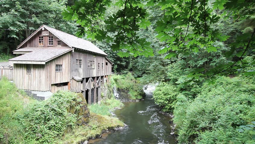 Cedar Creek Grist Mill is a Historic Water Powered Grain Grinding Mill in Woodland Washington 1920x1080