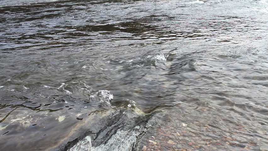 Water Flowing Down a River