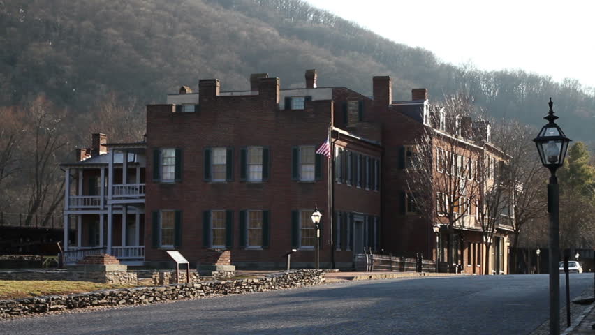 American Flag Harpers Ferry