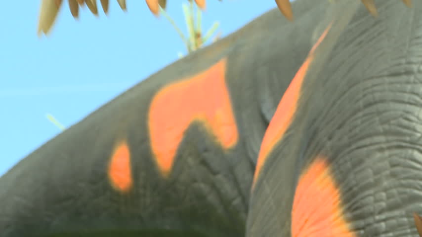 Jurassic Tyrannosaurus. The Age of Dinosaurs. T-Rex hunt.