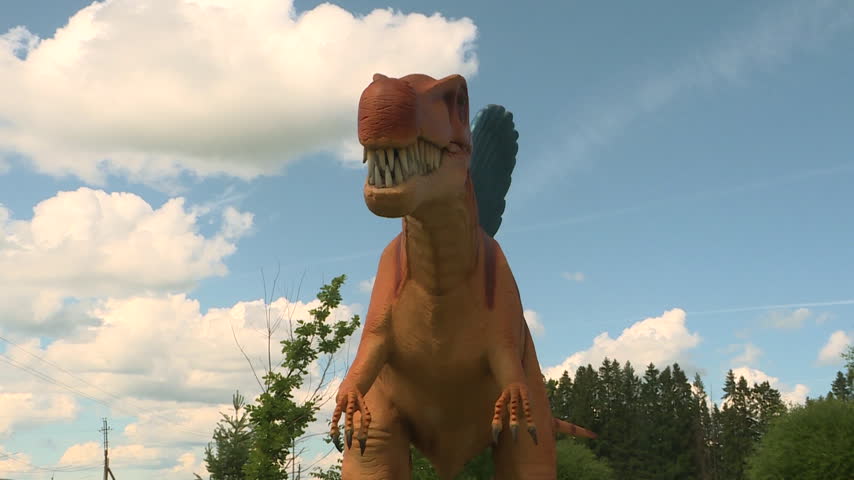 Maw of a Jurassic Tyrannosaurus. The age of dinosaurs.