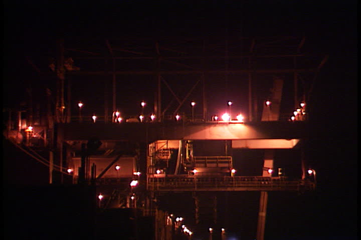 Coal barge waits to be unloaded at the Rockport River terminal in Rockport, Indiana.