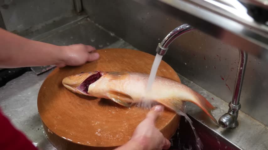 A close up shot of a chef