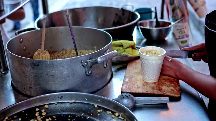 Street food vendor