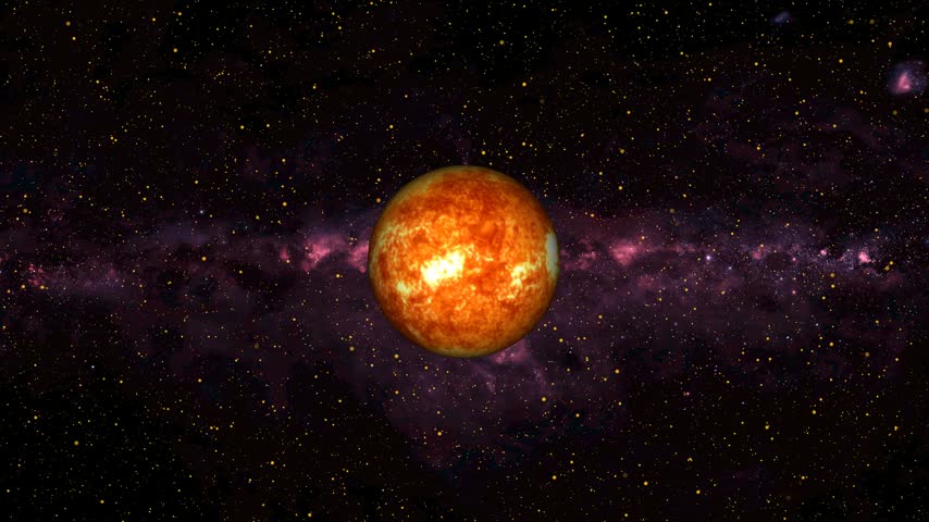 Animated hyperspace 4k Venus space motion background