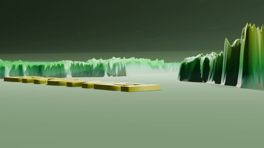 Detailed 3D terrain and elevation map of Brunei created in Blender, showcasing topographic relief, varied elevations, hills, mountains, lowlands, and natural terrain features. Suitable for map visualization, motion graphics, geographic presentations, and 3D animation projects.