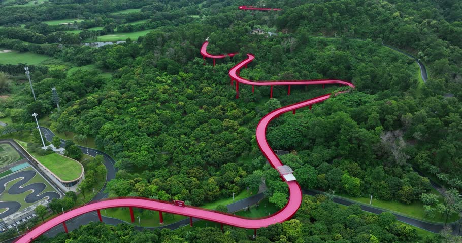 Hongqiao park in Shenzhen city, China