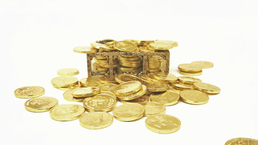 chocolate money  treasure