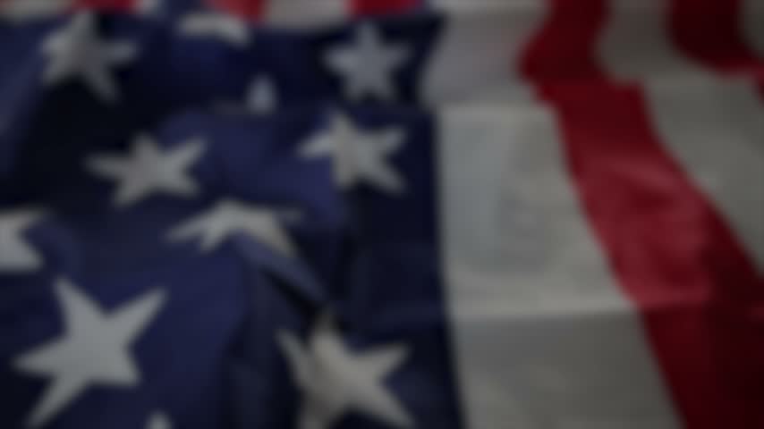 Happy July 4th Independence day celebration, Memorial Day of USA. Flag of United States waving with fireworks in 4K.