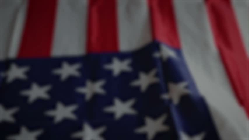 Happy July 4th Independence day celebration, Memorial Day of USA. Flag of United States waving with fireworks in 4K.