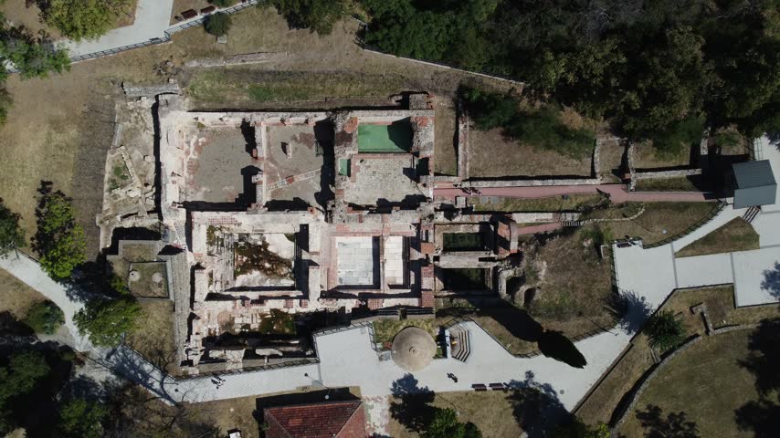 Roman bath in ancient Hisarya town