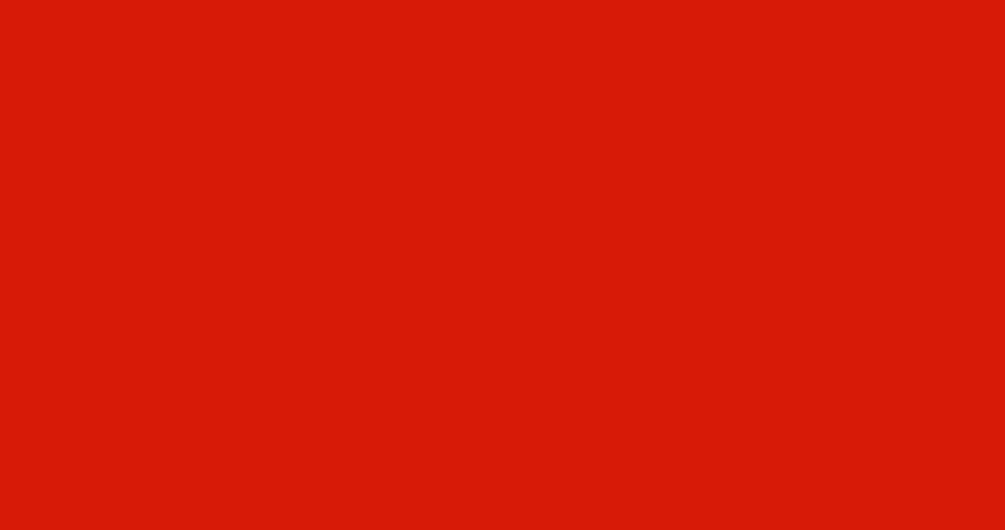 Animated Christmas tree with sparkling golden lights and glowing decorations on a bright red background, creating a festive holiday and Christmas celebration atmosphere.