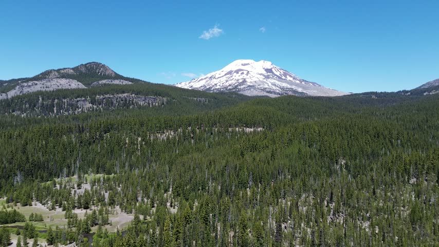 Up the forest and South Sister - Oregon