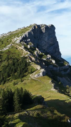 Vercors massif landscape near Grenoble, France