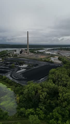 Coal Powerplant in Stillwater Minnesota