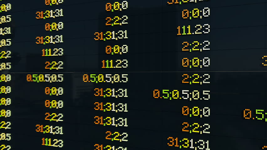 Stock Market Board, chaos quotations